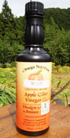 Organic apple vinegar