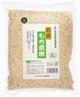 Organic glutinous genmai rice