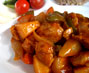 Veggie meat sweet and sour pork