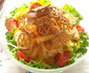 Itafu and root vegetable salad