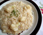 ベジタリアン料理レシピ（洋食）玄米クリームリゾット