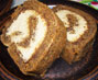 ベジタリアン料理レシピ（スイーツ）穀物コーヒーロールケーキ