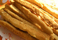 ベジタリアン料理レシピ（スイーツ）レモンピールとカシューナッツのクッキー