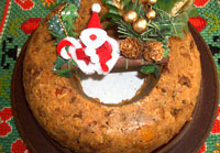 ベジタリアン料理レシピ（スイーツ）クリスマス・フルーツケーキ