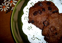 ベジタリアン料理レシピ（スイーツ）キャロブチップのソフトクッキー