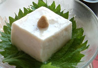 ベジタリアン料理レシピ（和食）ごま豆腐