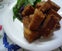 ベジタリアン料理レシピ（和食）　高野豆腐のから揚げ